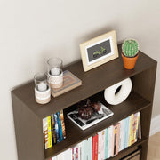 Lukzer 3‑Tier Engineered Wood Multipurpose Open Storage Organizer (MR‑014/Wenge)