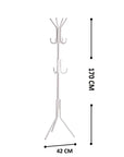 8 Hook Metal Coat Hanger Stand | (170 x 42cm)