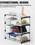 Easy DIY Bookshelf/Stationery Storage Organizer | (Metal & Plastic)