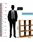 9 Cube Bookshelf/Open Display Rack | (MR-012)