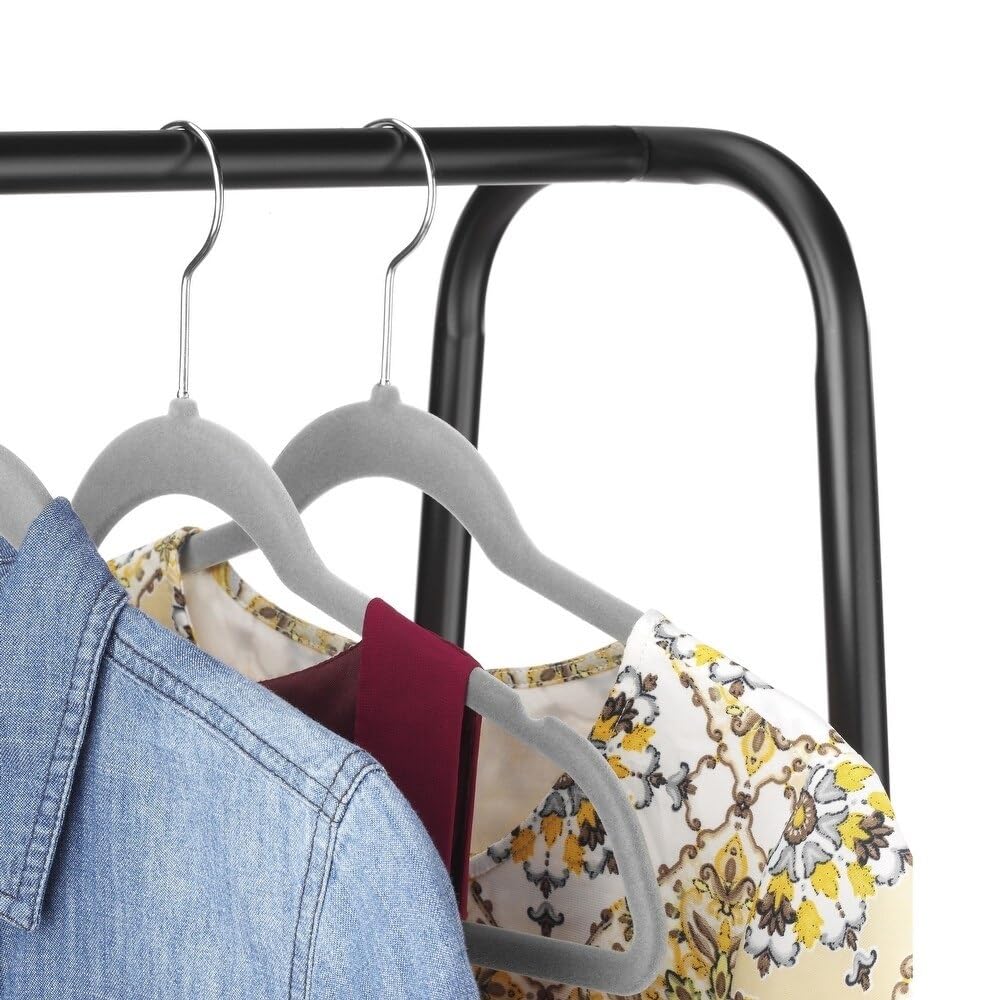 Metal Clothes Rack - Multi-Purpose Portable Garment Organizer Stand 5+1 Layer Rail with Storage Rack (A-Style/150x100x39.5cm)