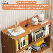 Lukzer 3-Tier Engineered Wood Shoe Storage Shelf (SR-004/Oak Brown)