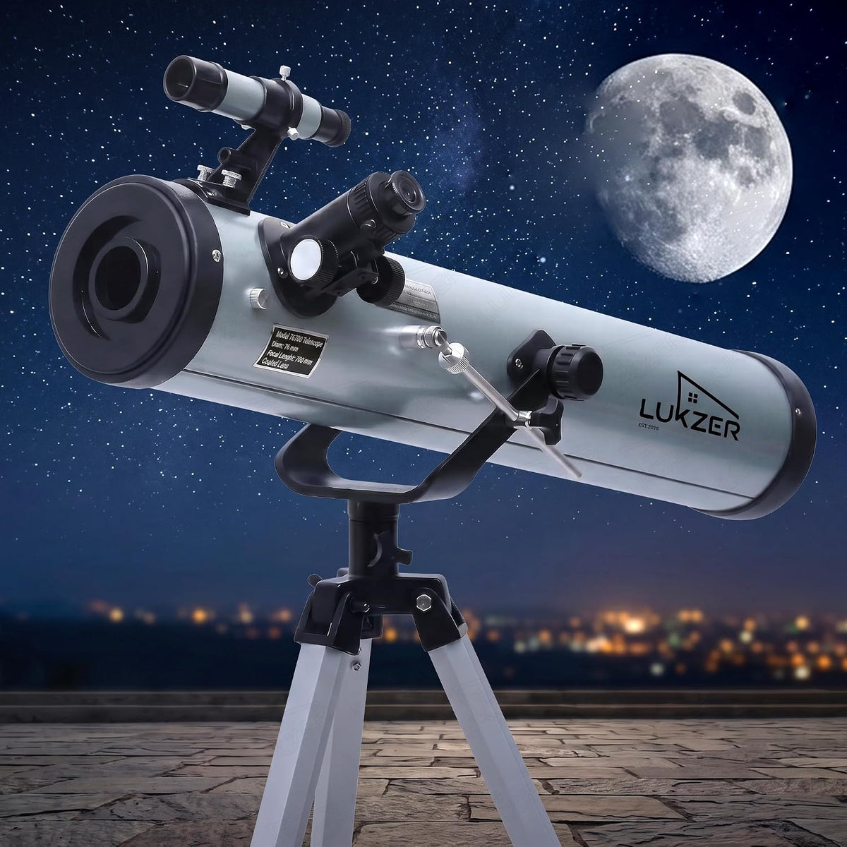Lukzer F70076 Astronomical Reflector Telescope