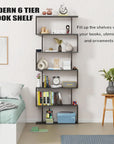 S-Shaped Ladder Bookshelf/Open Display Rack | (MR-002)