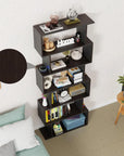 S-Shaped Ladder Bookshelf/Open Display Rack | (MR-002)