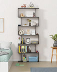 S-Shaped Ladder Bookshelf/Open Display Rack | (MR-002)