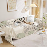 Chenille Throw Blanket (White Poly Prism)