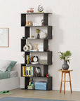 S-Shaped Ladder Bookshelf/Open Display Rack | (MR-002)