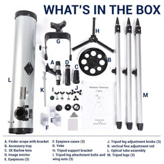 Lukzer F70076 Astronomical Reflector Telescope