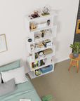 S-Shaped Ladder Bookshelf/Open Display Rack | (MR-002)