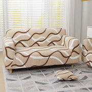 Polyester Sofa Cover ( Lining Design)