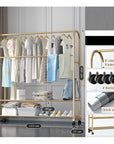 Multifunctional Metal Garment Rack | (35x120x168cm/A Shape)