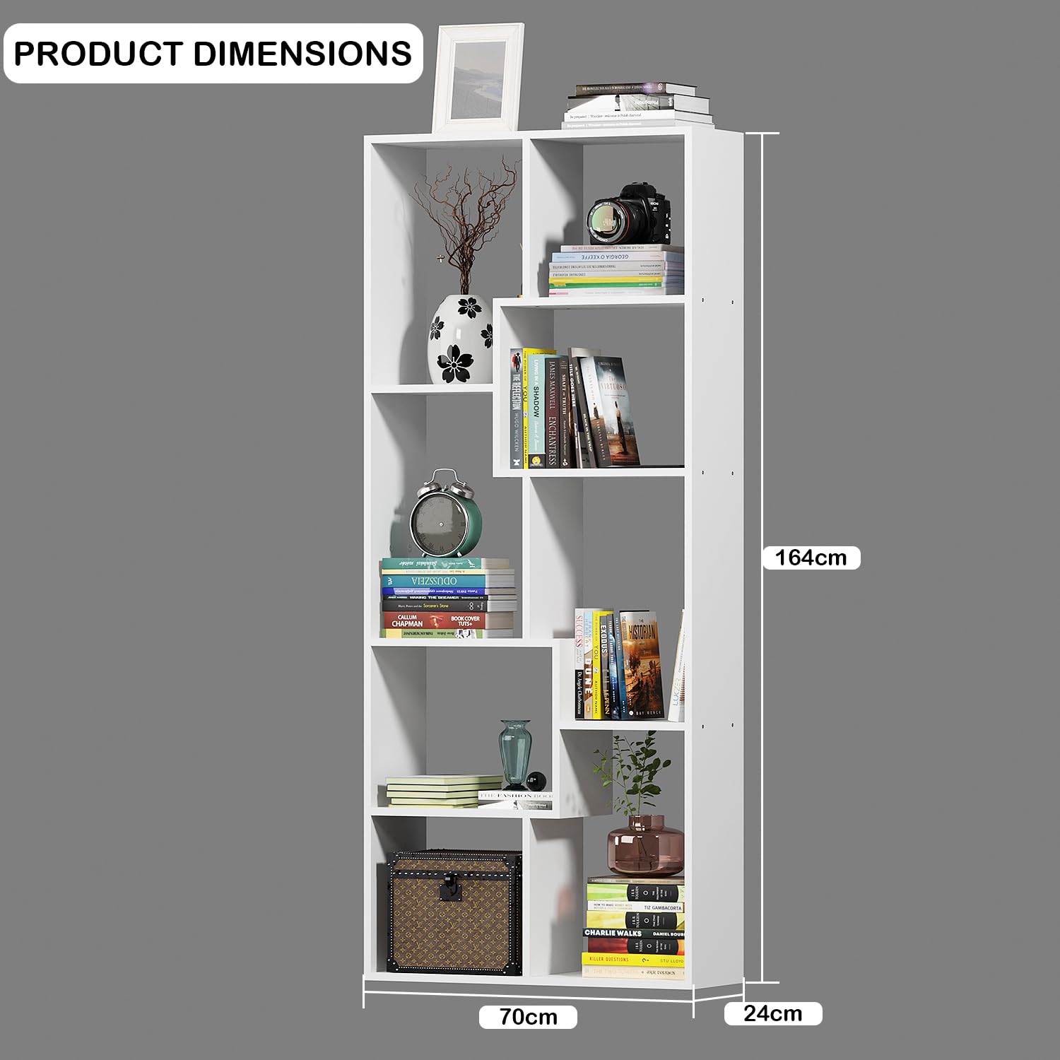 8 Layer Bookshelf/Open Display Rack | (MR-004)