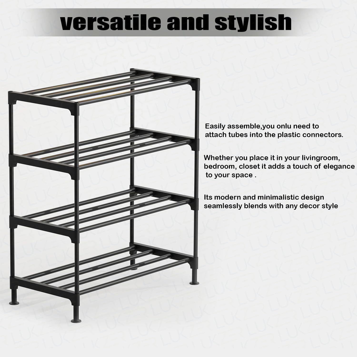 Easy DIY Bookshelf/Stationery Storage Organizer | (Metal &amp; Plastic)