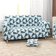 Polyester Sofa Cover (Colorful Marble Design)