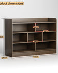 6 Section Bookshelf/Open Display Rack | (MR-008)