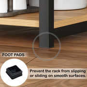 Lukzer 4-Layer Multi-Purpose Kitchen Rack – Sturdy Storage Organizer (Model: MKR-004)