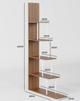 L-Shaped Multipurpose Bookshelf/Open Display Rack | (MRM-015)