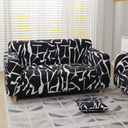 Polyester Sofa Cover ( Lining Design)