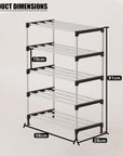 Easy DIY Bookshelf/Stationery Storage Organizer | (Metal & Plastic)