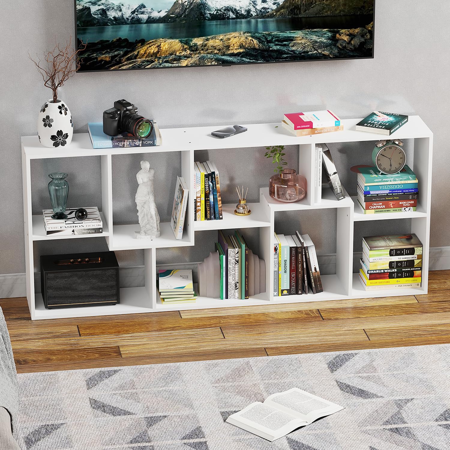 8 Layer Bookshelf/Open Display Rack | (MR-004)