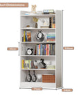 6 Layer Bookshelf/Open Display Rack | (MR-007)