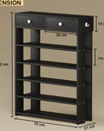 5 Layer Shoe Rack with Drawers | (SR-001)