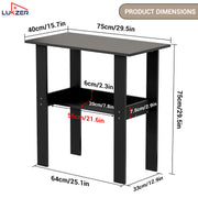 Lukzer Engineered Wood Study Table (ST-004S)