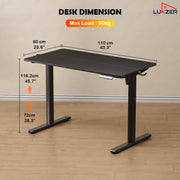 Lukzer Electric Automatic Height Adjustable Sit Stand Desk EST-003