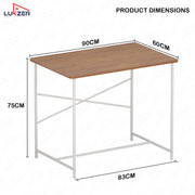 Lukzer X-Support Metal Frame & Engineered Wood Study Table for Home & Office (MST-008)