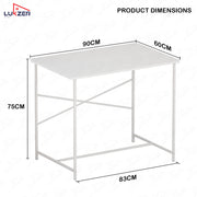 Lukzer X-Support Metal Frame & Engineered Wood Study Table for Home & Office (MST-008)