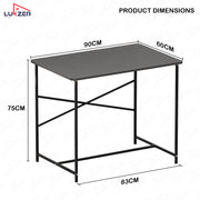 Lukzer X-Support Metal Frame & Engineered Wood Study Table for Home & Office (MST-008)