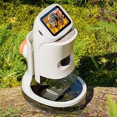 Lukzer Kids Electron Digital Microscope 100X Zoom Camera with LED Light
