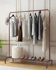 Metal Garment Stand with Bottom Shelf (MGS-001)