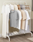 Double Garment Stand with Bottom Shelf (MGS-002)