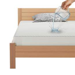 Lukzer Quilted Cotton Waterproof Mattress Protector   Mercury (MTP-QMC-001)