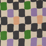 Lukzer Polyester Sofa Cover - Multi Color Square (SC-041-01)