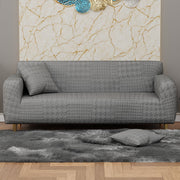 Jacquard Sofa Cover(Square Knit Pattern)