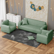 Jacquard Sofa Cover(Square Knit Pattern)