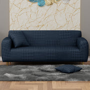 Jacquard Sofa Cover(Square Knit Pattern)