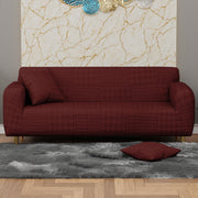 Jacquard Sofa Cover(Square Knit Pattern)