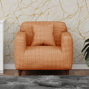 Jacquard Sofa Cover(Square Knit Pattern)