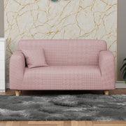 Jacquard Sofa Cover(Square Knit Pattern)