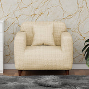 Jacquard Sofa Cover(Square Knit Pattern)