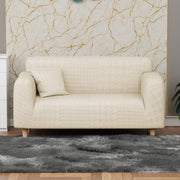 Jacquard Sofa Cover(Square Knit Pattern)