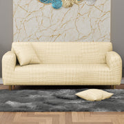 Jacquard Sofa Cover(Square Knit Pattern)