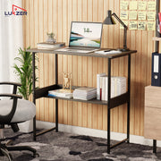 Lukzer Study Table with Open Shelf MST-004S