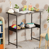 Lukzer Study Table with Open Shelf MST-004S