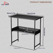 Lukzer Study Table with Open Shelf MST-004S
