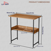 Lukzer Study Table with Open Shelf MST-004S